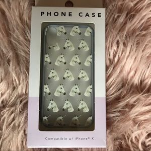 Unicorn iPhone X case